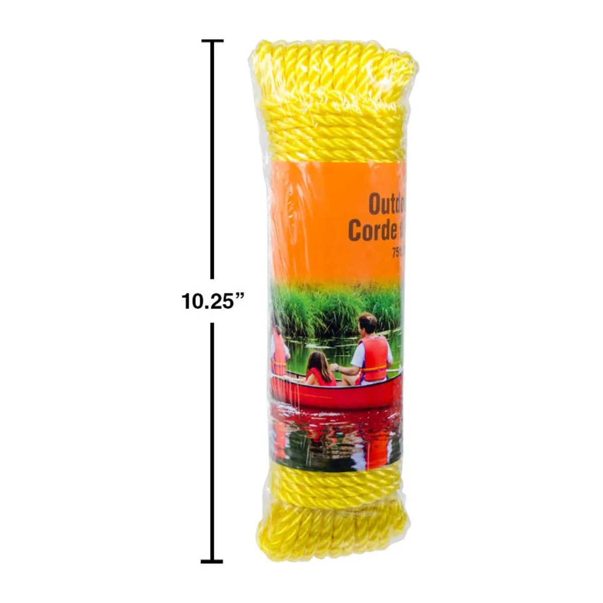 Cuerda Para Acampar Al Aire Libre, 75 'X 1/4 " - Image 2