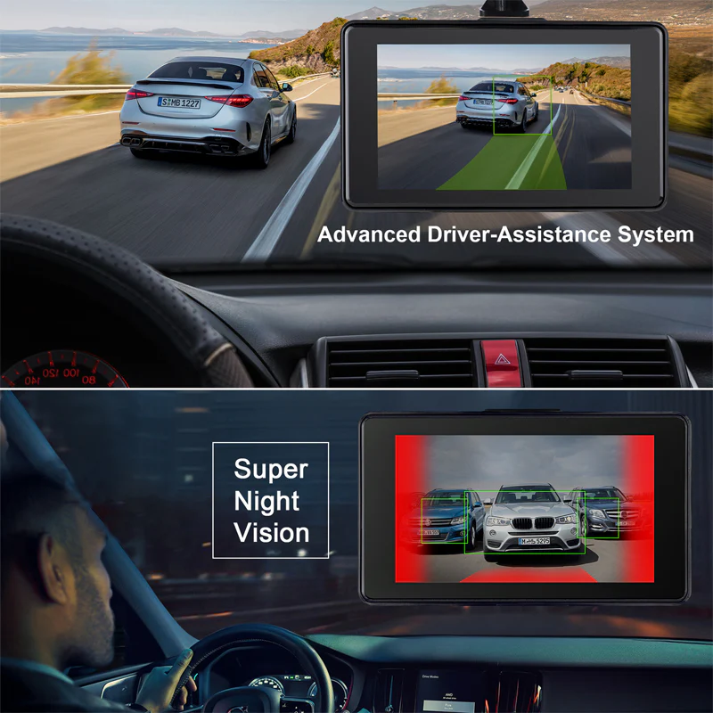 Dash Cam 2K Super QHD Para Autos. Camara Vehicular Con Grabación En Bucle. Pantalla HD De 3". - Image 4