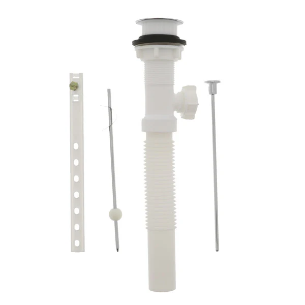 Desagüe Cromado Flexible Para Lavamanos De 1-1/4"