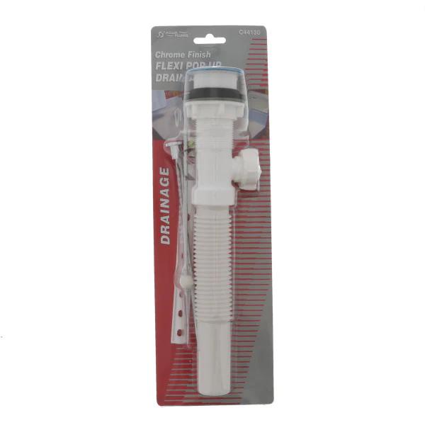 Desagüe Cromado Flexible Para Lavamanos De 1-1/4" - Image 3
