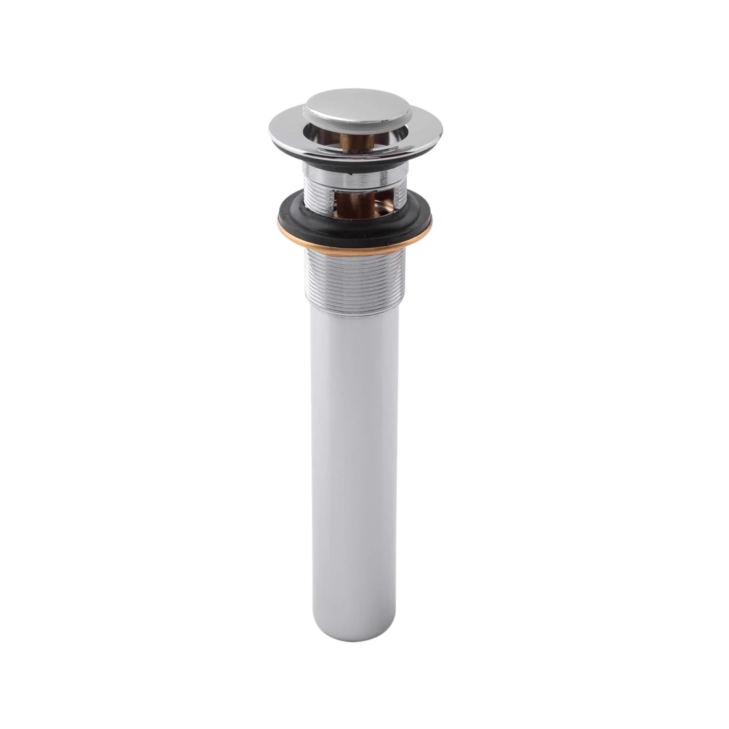 Desagüe De Latón Para Lavamanos Sistema Con Cubierta Push Para Lavabo Con Rebosadero - Image 2