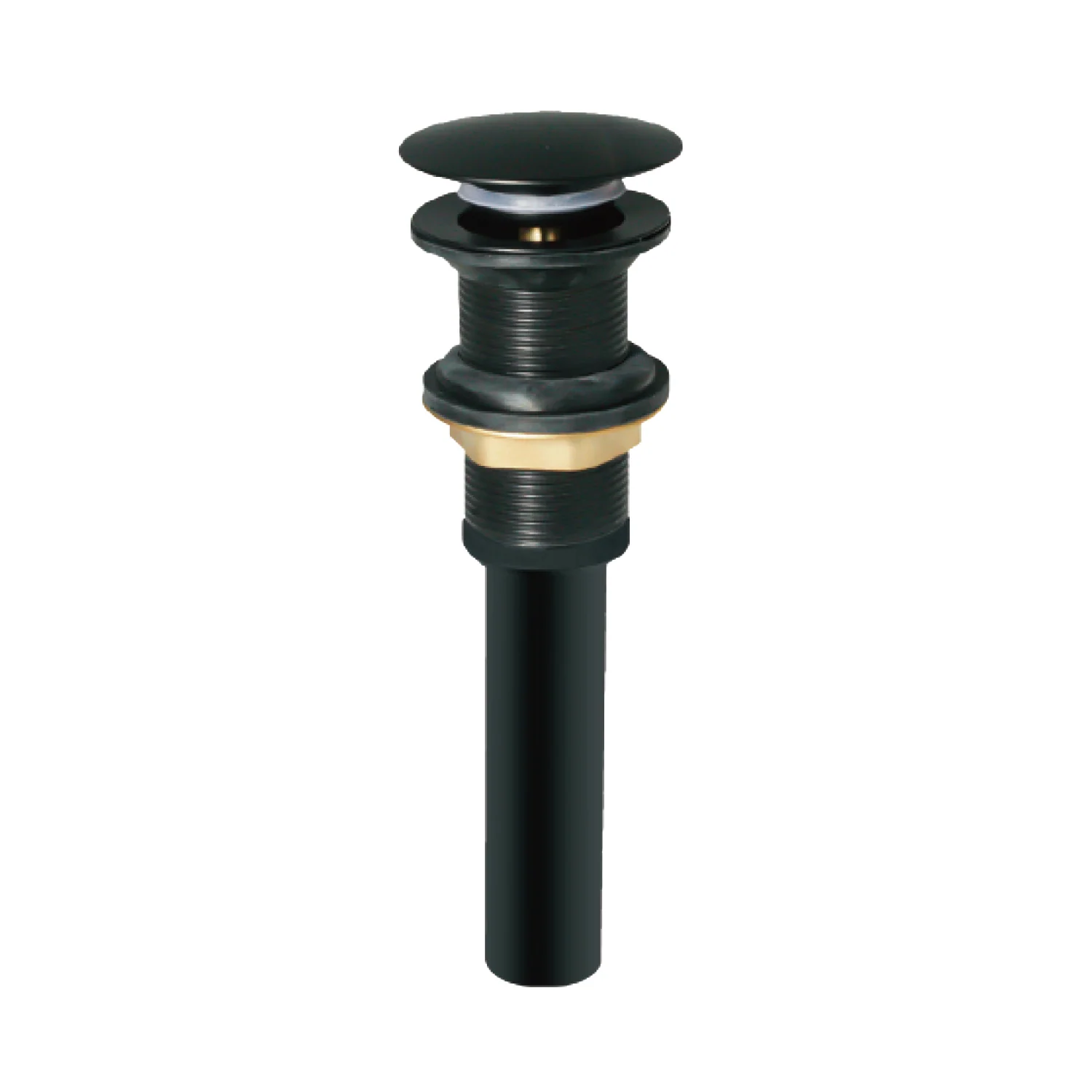 Desagüe Para Lavamanos 1 1/4" Con Tubo Acero Inoxidable. Drenaje Para Fregador En Color Negro. - Image 2