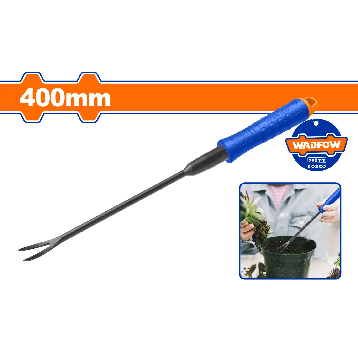 Deshierbador Para Jardín 400Mm. Cuchilla Con Recubrimiento. Ideal Para Arrancar Raíces. - Image 2