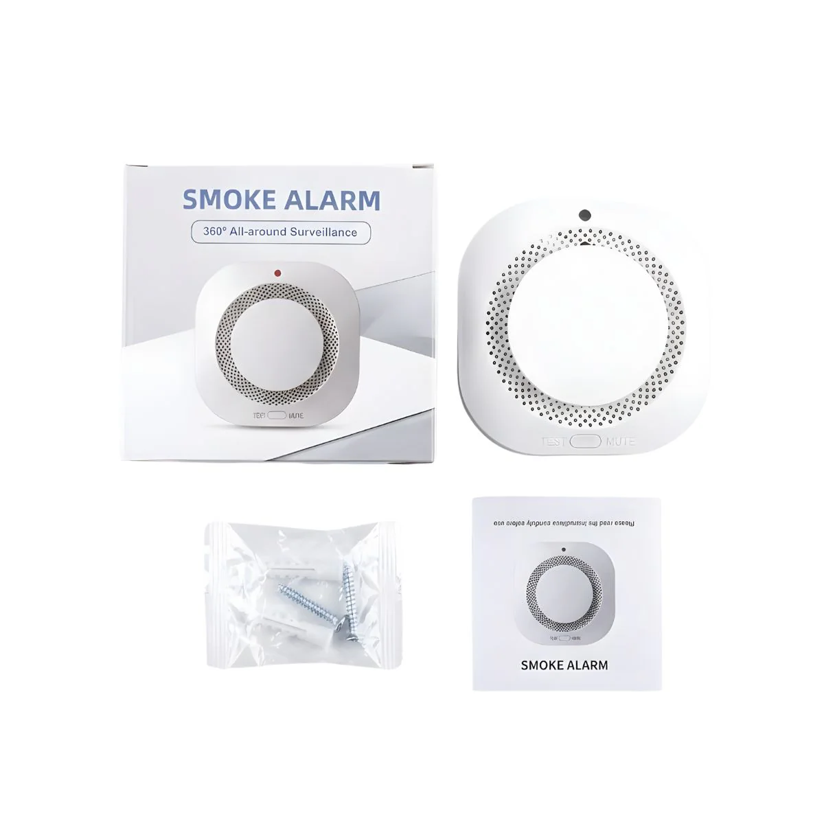 Detector De Humo APP Smart Wifi 80Db  Compatible Con App Tuya No Incluye Baterías. Alarma Contra Incendios - Image 5