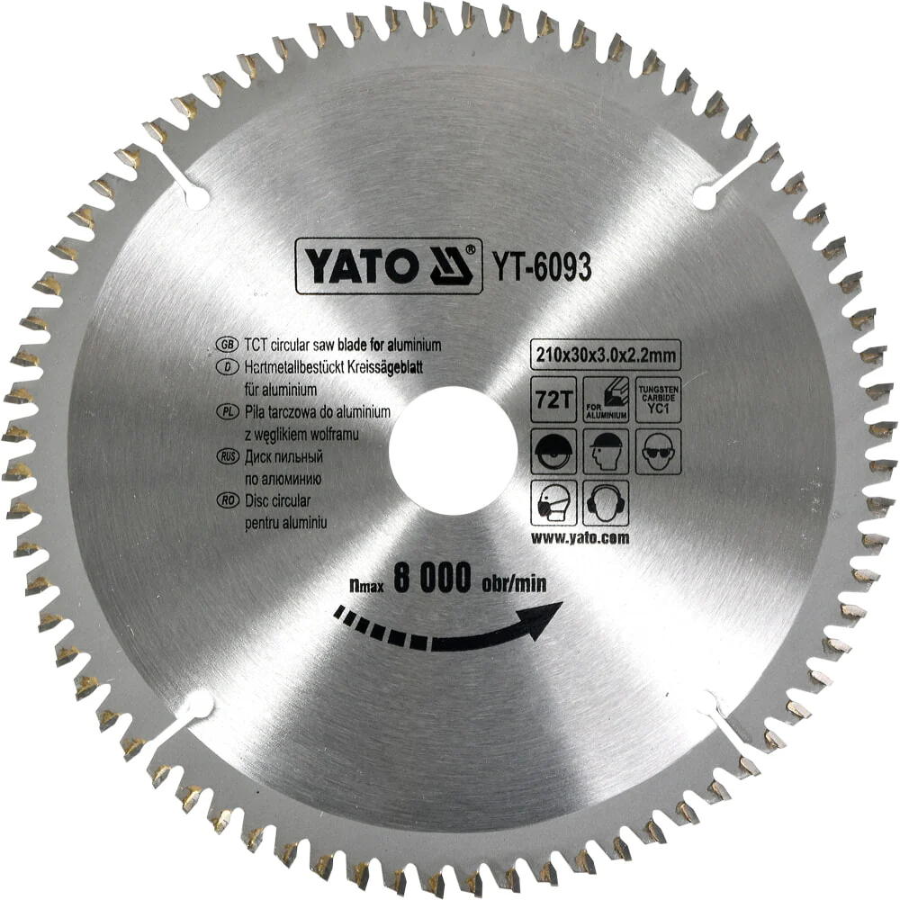 Disco Corte De Aluminio TCT Para Ingleteadora - Image 5