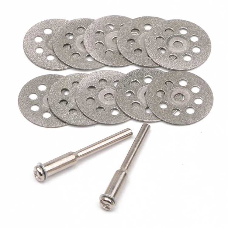 Discos De Corte Diamantados Para Motortool O Dremel, 10Pcs 22Mm - Image 2