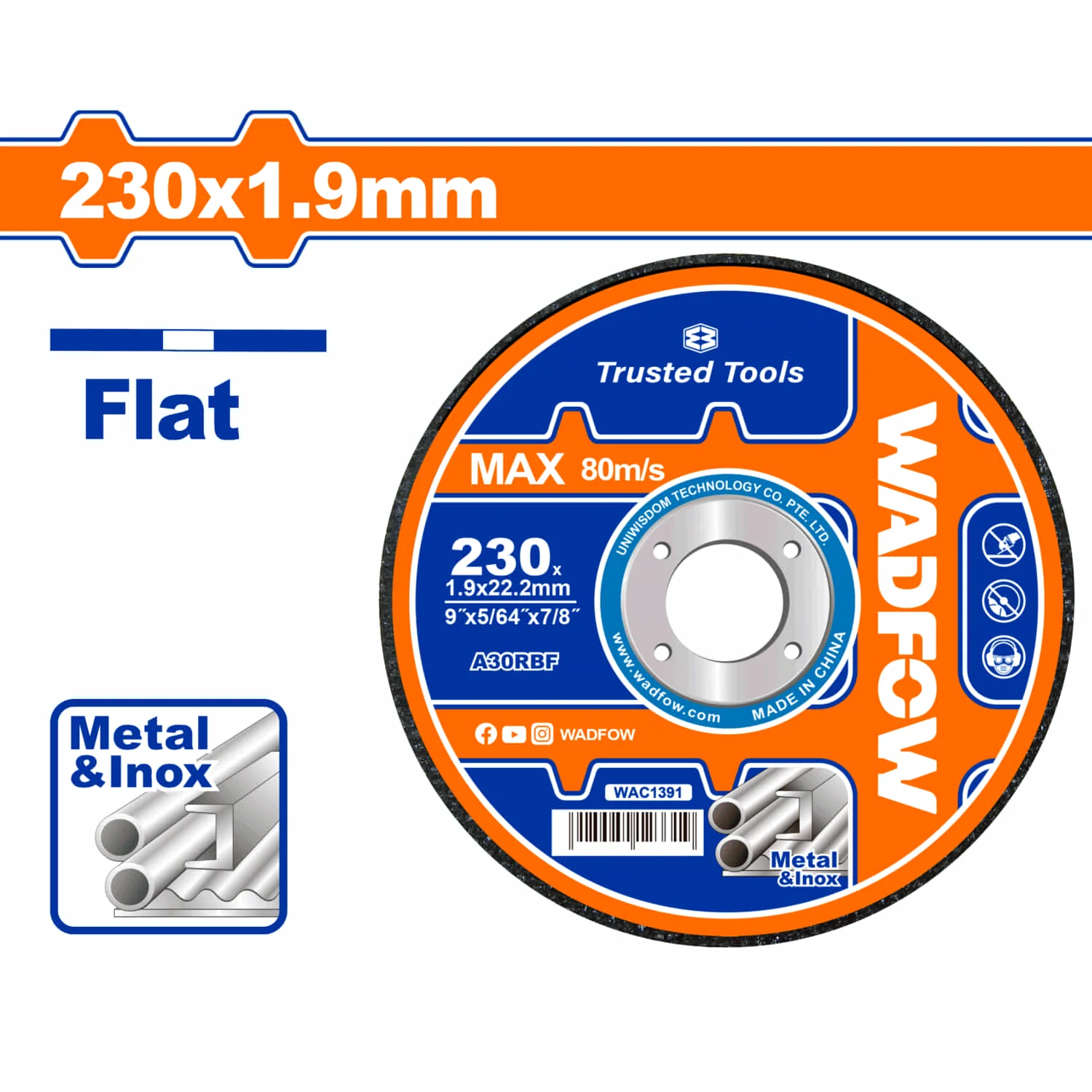 Discos De Corte De Metal Y Acero Inoxidable. Plano. - Image 5