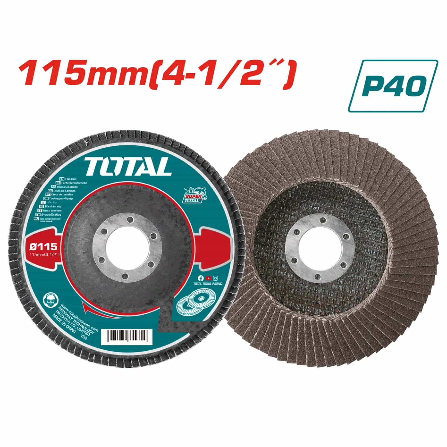 Discos De Lija Traslapado Flap Disc 115 Mm*22 Mm - Image 3