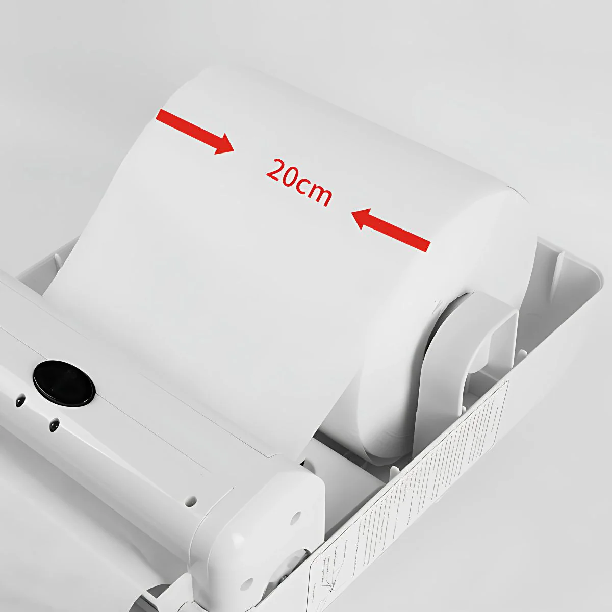 Dispensador Automático De Papel Con Llave Para Pared. Portapapeles Con Sensor Para Baño. Caja De Papel Color Blanco. - Image 2