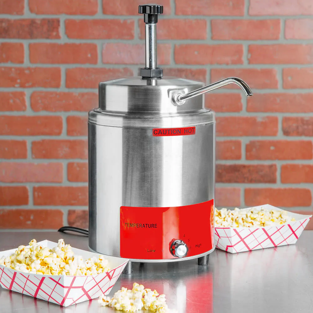 Dispensador Caliente Con Bomba Para Queso, Chili, Gravy, Salsas, Caramelo Caliente 500W. Tubo 8Mm - Image 4