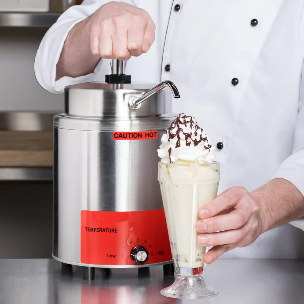 Dispensador Caliente Con Bomba Para Queso, Chili, Gravy, Salsas, Caramelo Caliente 500W. Tubo 8Mm - Image 5