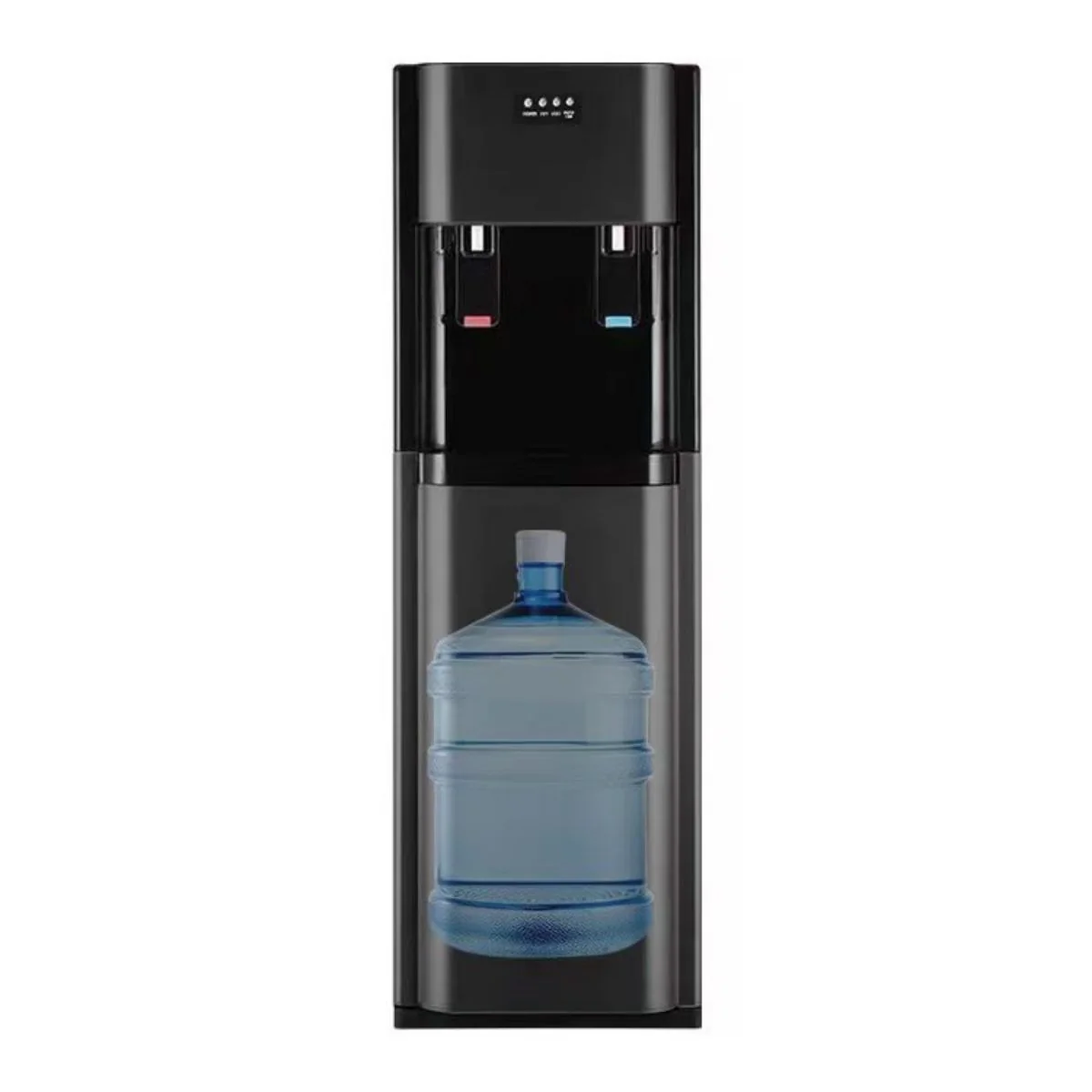Dispensador De Agua De Carga Bidón Inferior Frío Y Caliente, Enfriamiento Electrónico (Sin Compresor) Descenso Máximo De Temperatura 13–15 °C Agua Fresca (No Fría), Calentamiento Rápido. Color Gris. - Image 3