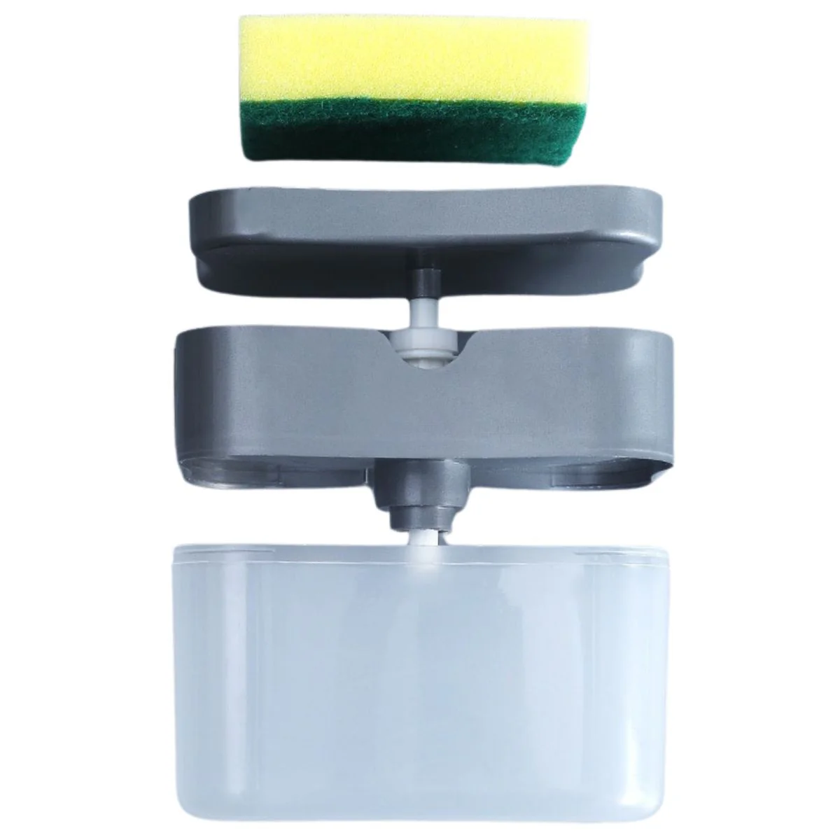 Dispensador De Jabón Liquido Con Soporte Para Esponja. (Incluye Esponja) Para Fregador - Image 3