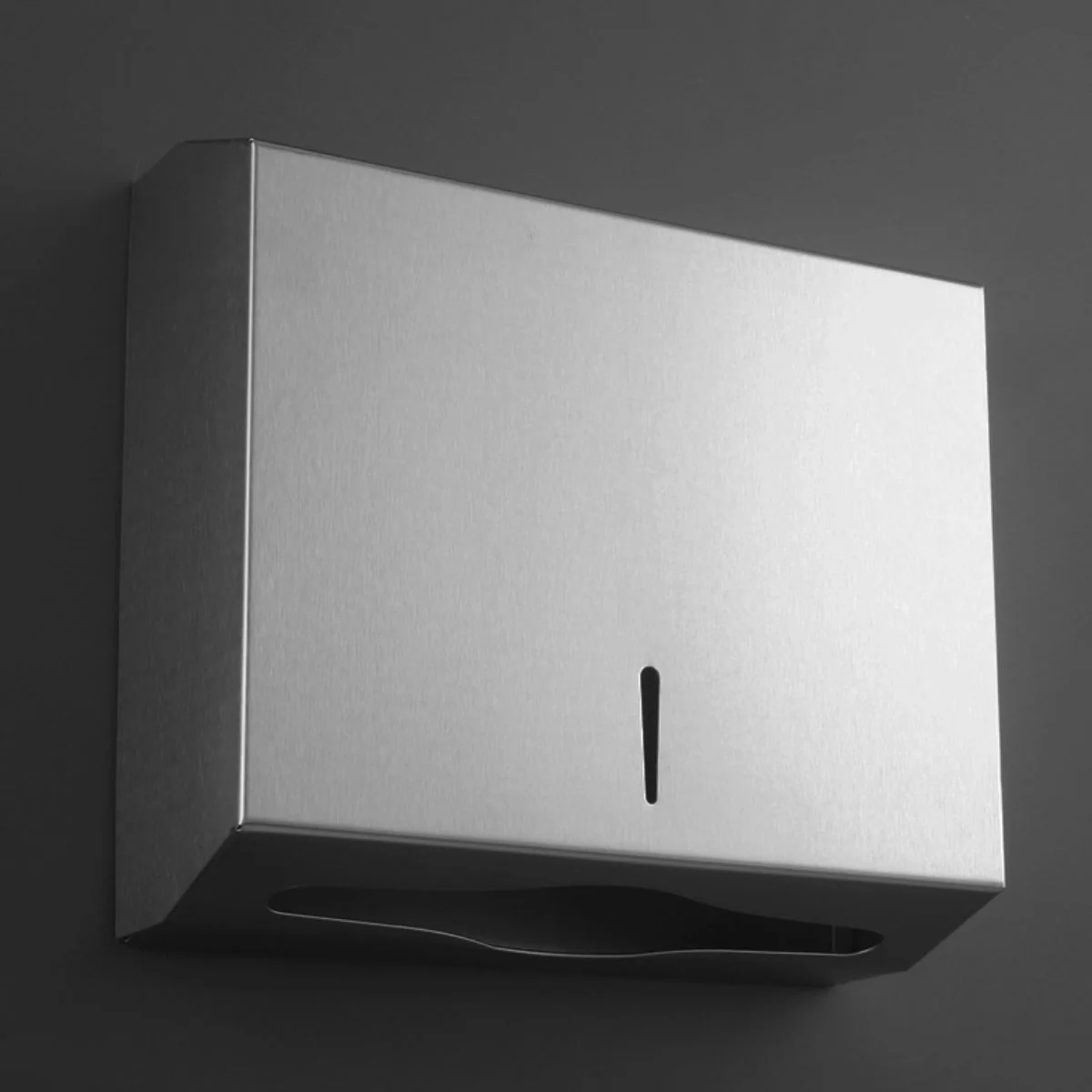 Dispensador De Papel Toalla Con Llave Para Pared. Portapapel De Acero Inoxidable Para Baño. Caja De Papel De Mano. - Image 2