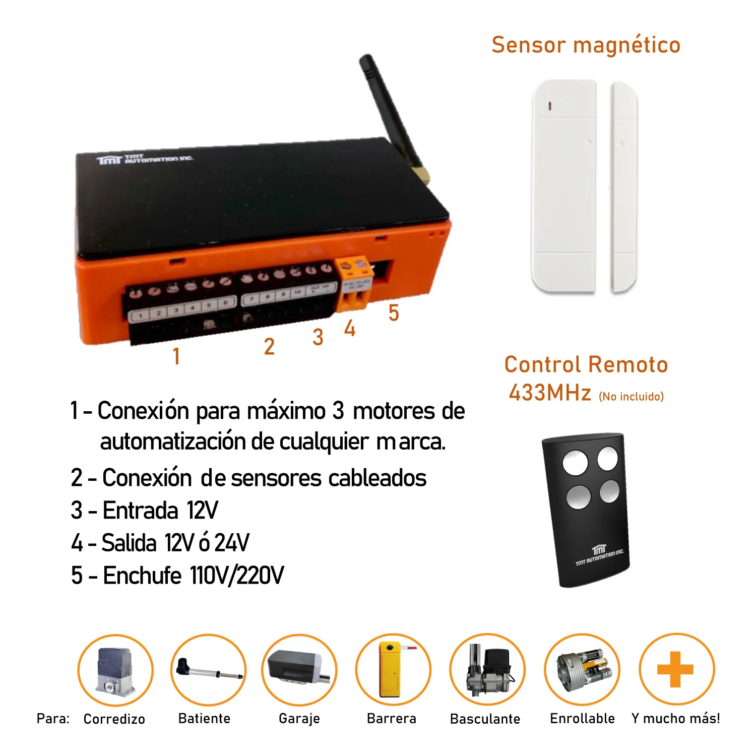 Dispositivo Wifi Para Controlar Los Automatismos De Puertas De Cualquier Marca. - Image 6