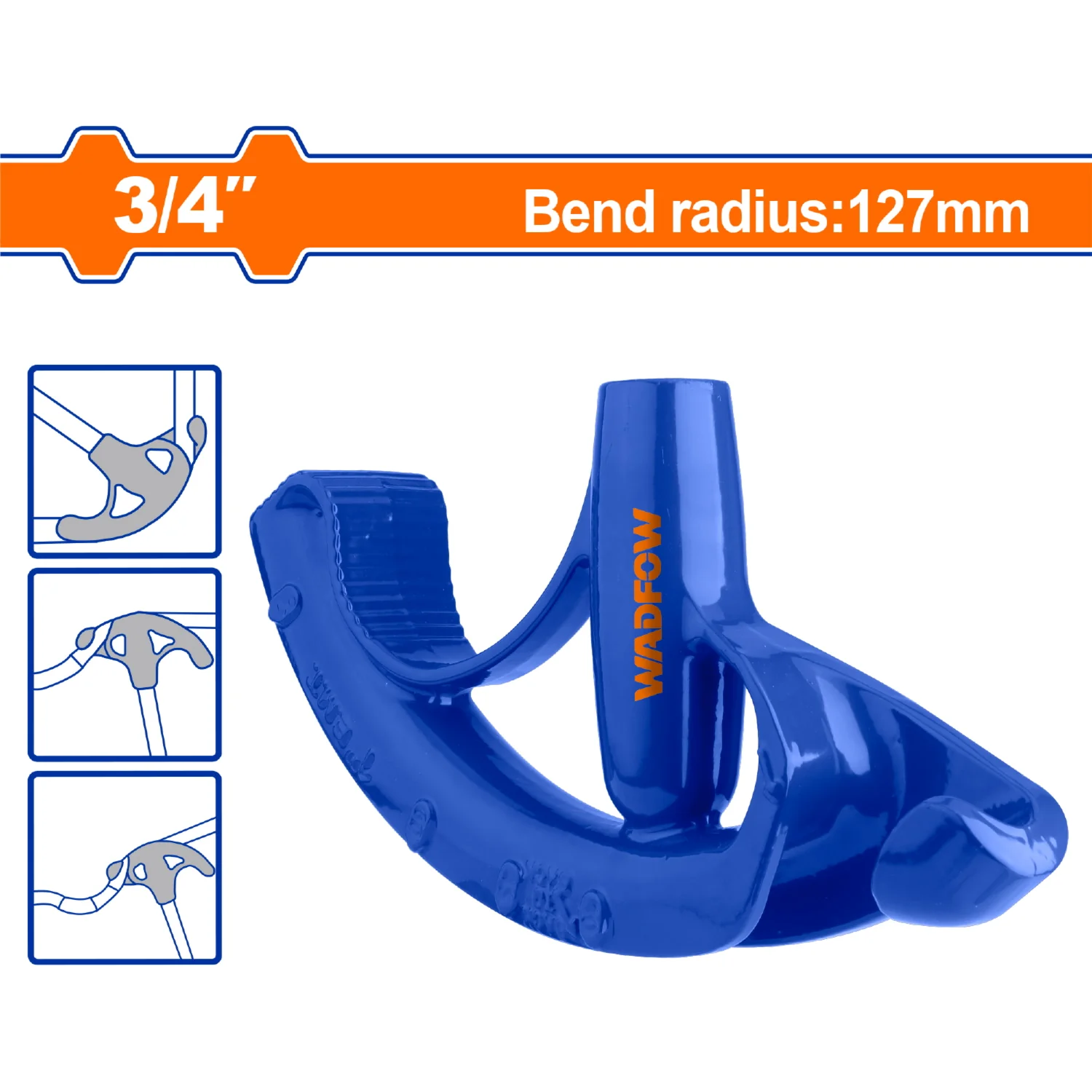 Doblador De Tubos. Diámetro De Tubería Flexible: Φ3/4' (19Mm) Material: Hierro Fundido Nodular - Image 2