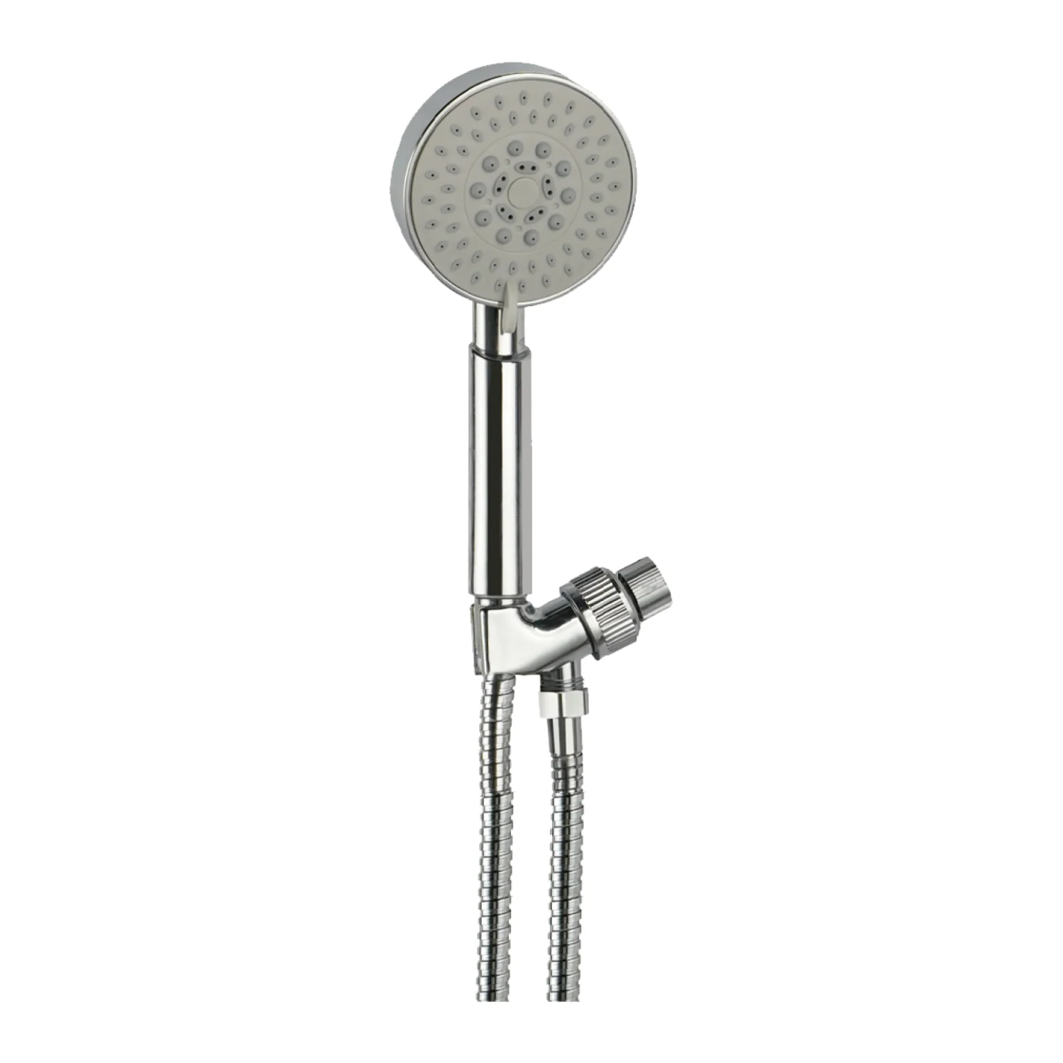 Ducha De Mano Tipo Teléfono De 4” Con 5 Funciones. Soporte Ajustable Y Acabado Cromado Brillante. - Image 2