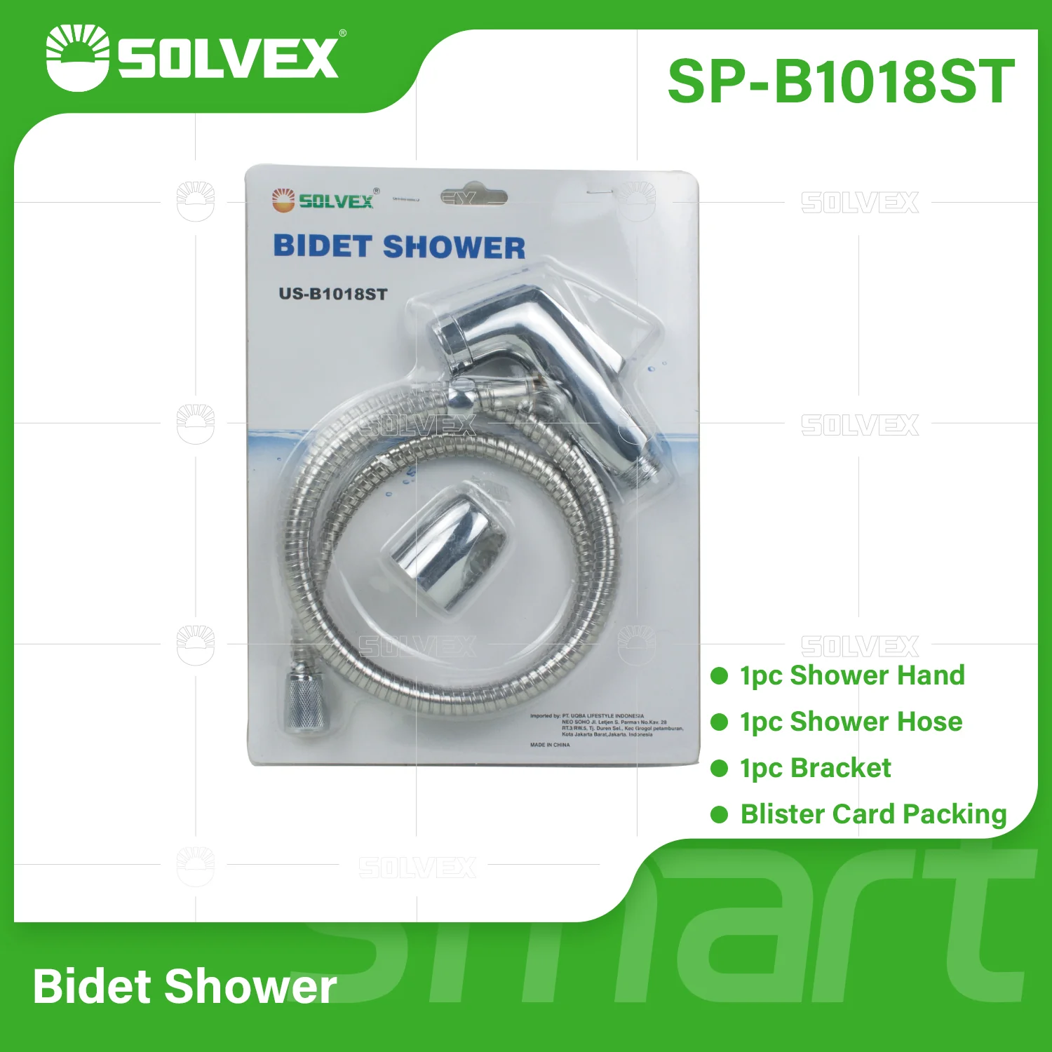 Ducha Sanitaria Tipo Teléfono Cromada. Set De 3 Piezas Con Manguera Y Soporte. Regadera De Mano Para Inodoro Bidet.