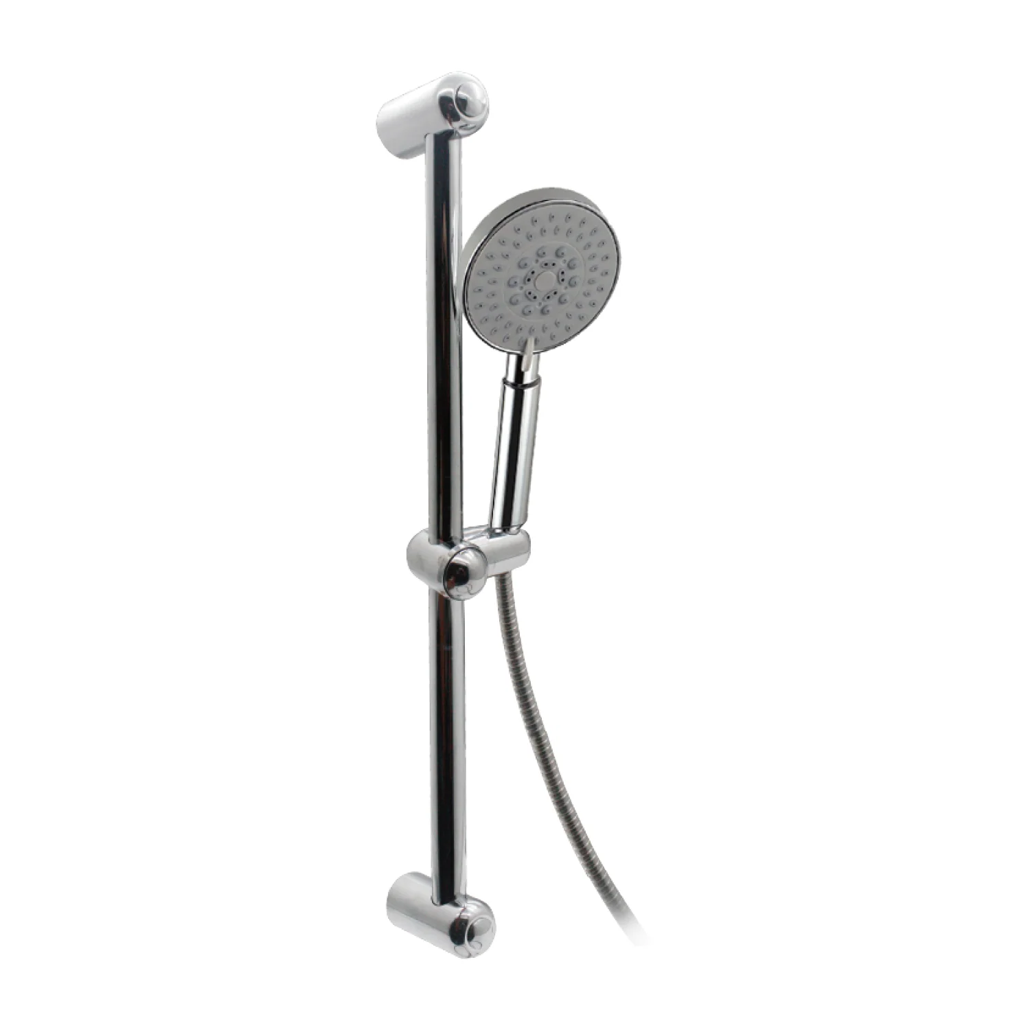 Ducha Tipo Teléfono De 5 Funciones. Regadera De Manocon Soporte Ajustable Y Manguera De 1.5M. Cabezal ABS Cromado. - Image 2