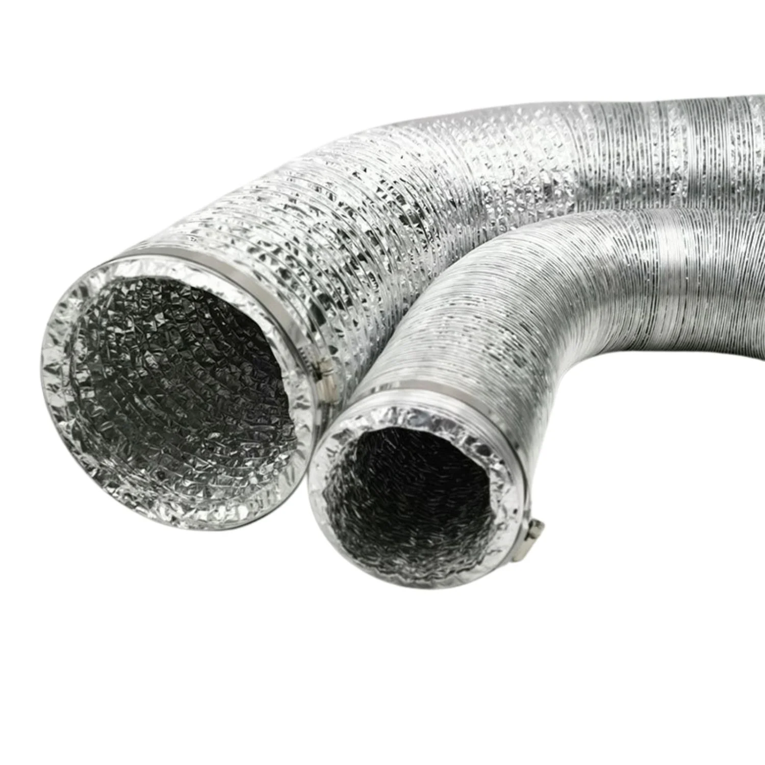 Ducto Flexible De Aluminio Para Aire Acondicionado 6" 150Mm *1.5Mts Resistente Al Desgaste. - Image 3