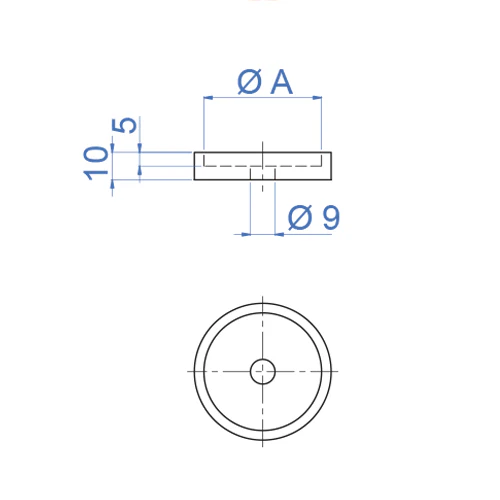 E035170006 Flange Distanciador Quickstair. - Image 2