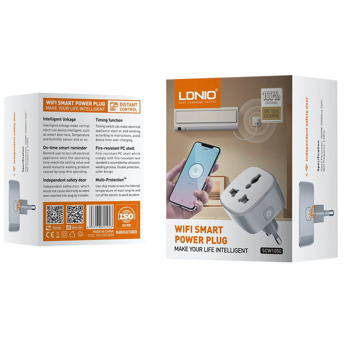 Enchufe Inteligente Wi-Fi Para Control Remoto De Dispositivos. Adaptador Tomacorriente Con Temporizador Y Control Con App. Smarthome - Image 6