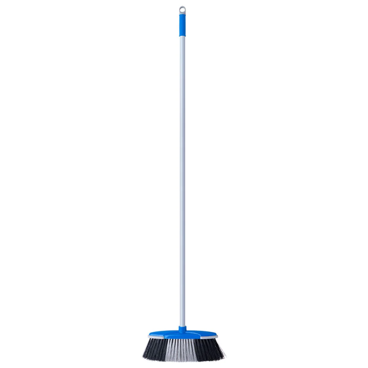 Escoba Multiusos Con Mango Metálico De 130Cm. Cerdas Firmes De 9Cm Para Piso Interior Y Exterior.
