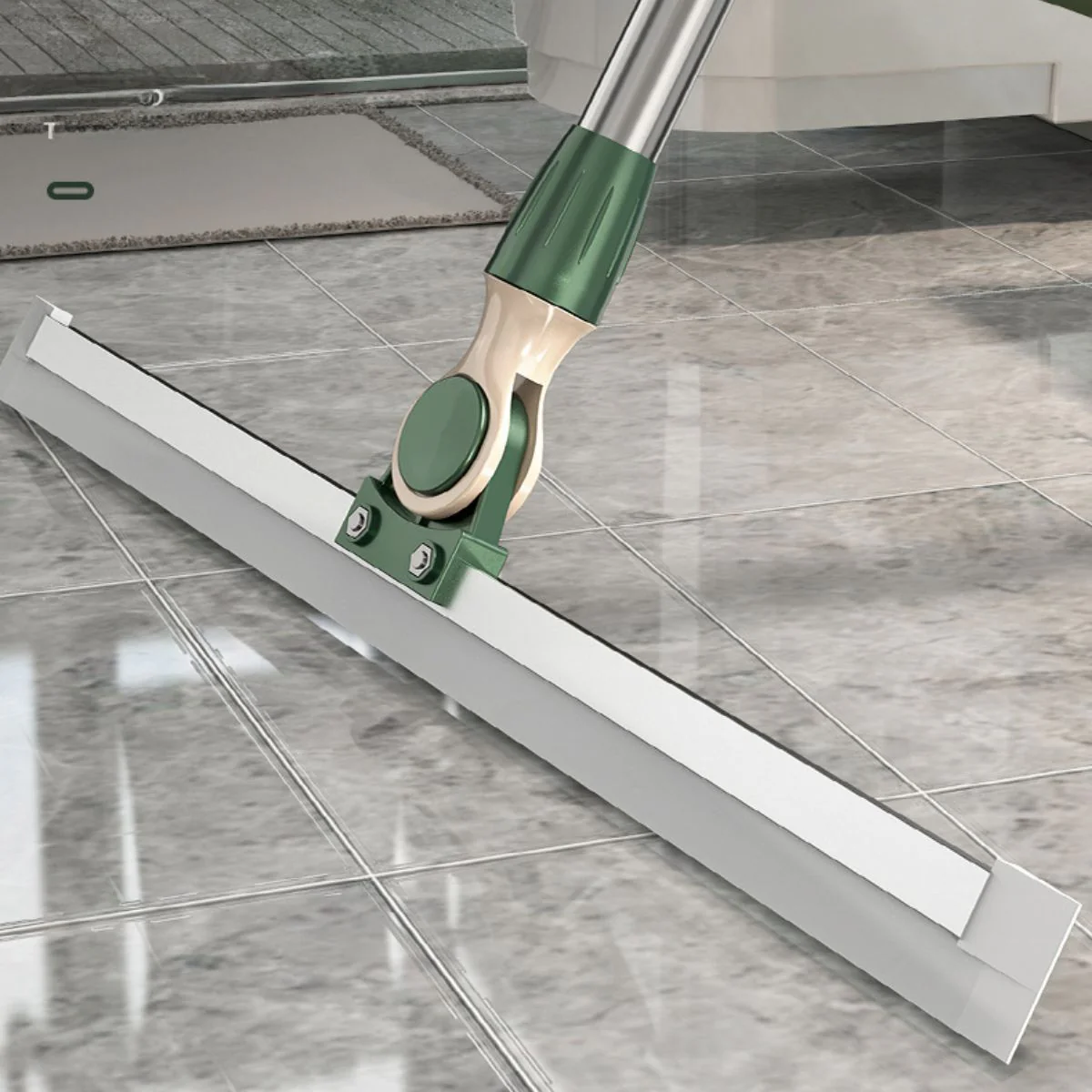 Escurridor Escobilla De Silicona De 52Cm (20''). Ideal Para Piso Y Ventanas. Limpiaparabrisas. Escoba Mágica. Lampazo