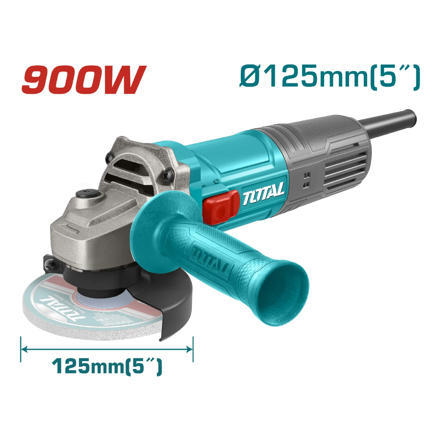 Esmeril Angular De 5" Total 110V-120V~60Hz 900W. 5/8"-11 UNC, 12000 Rpm. - Image 2