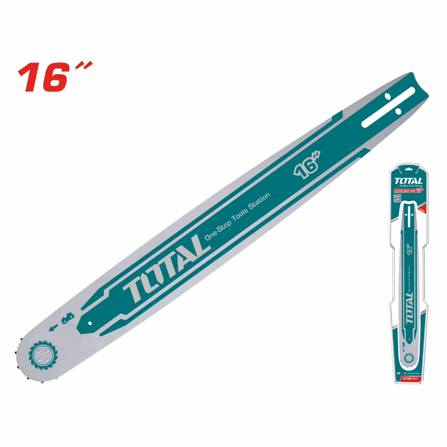 Espada De 16" Para Motosierra De Gasolina TG5411611