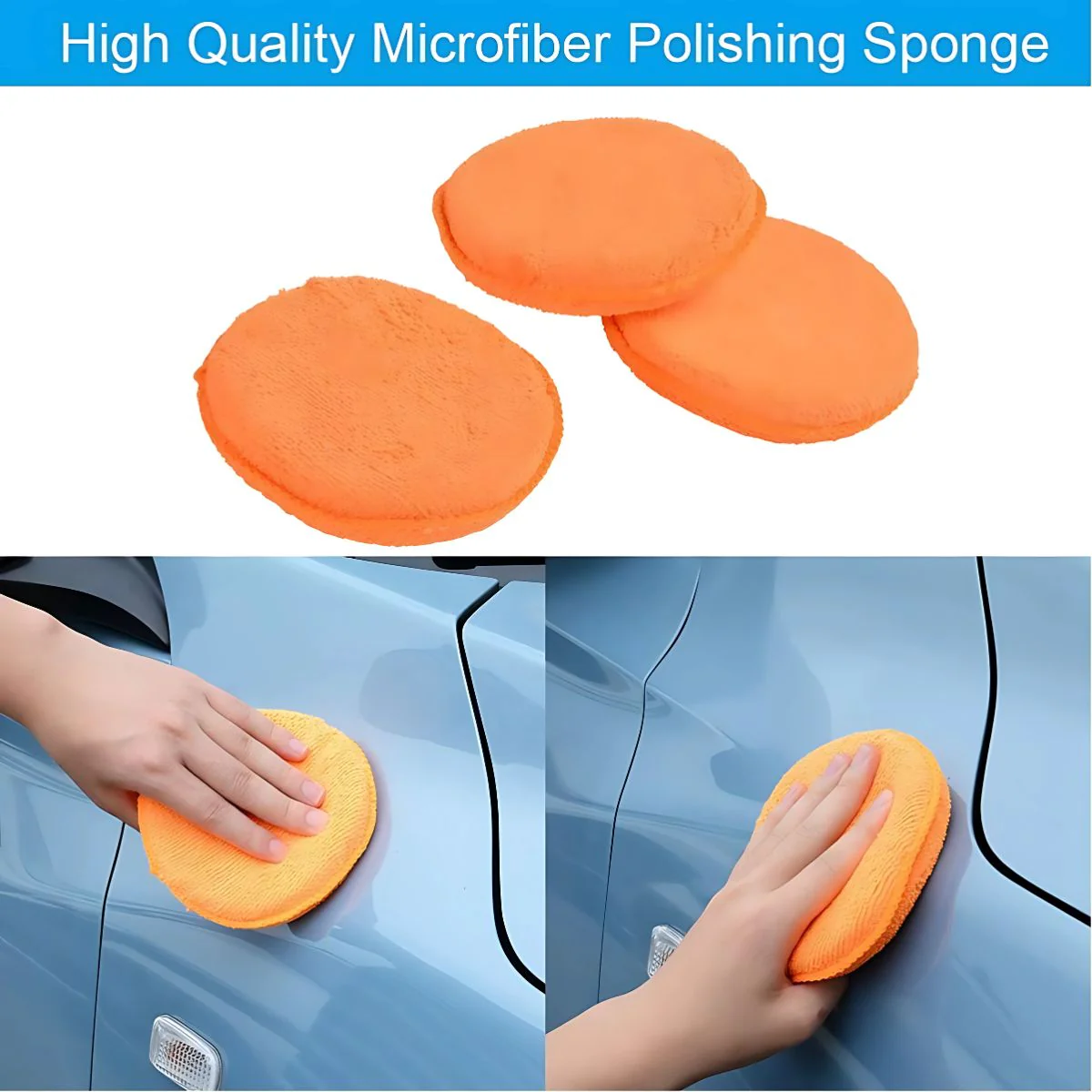 Esponjas Para Lavar Auto. Kit De Limpieza Automotriz 9 Piezas. Set Para Detailing De Carros. - Image 2