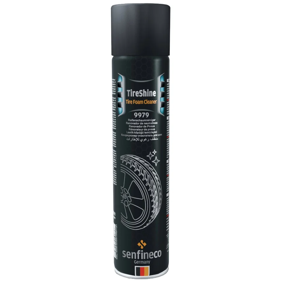 Espuma Limpiadora Para Llantas 650 Ml. Senfineco Tireshine