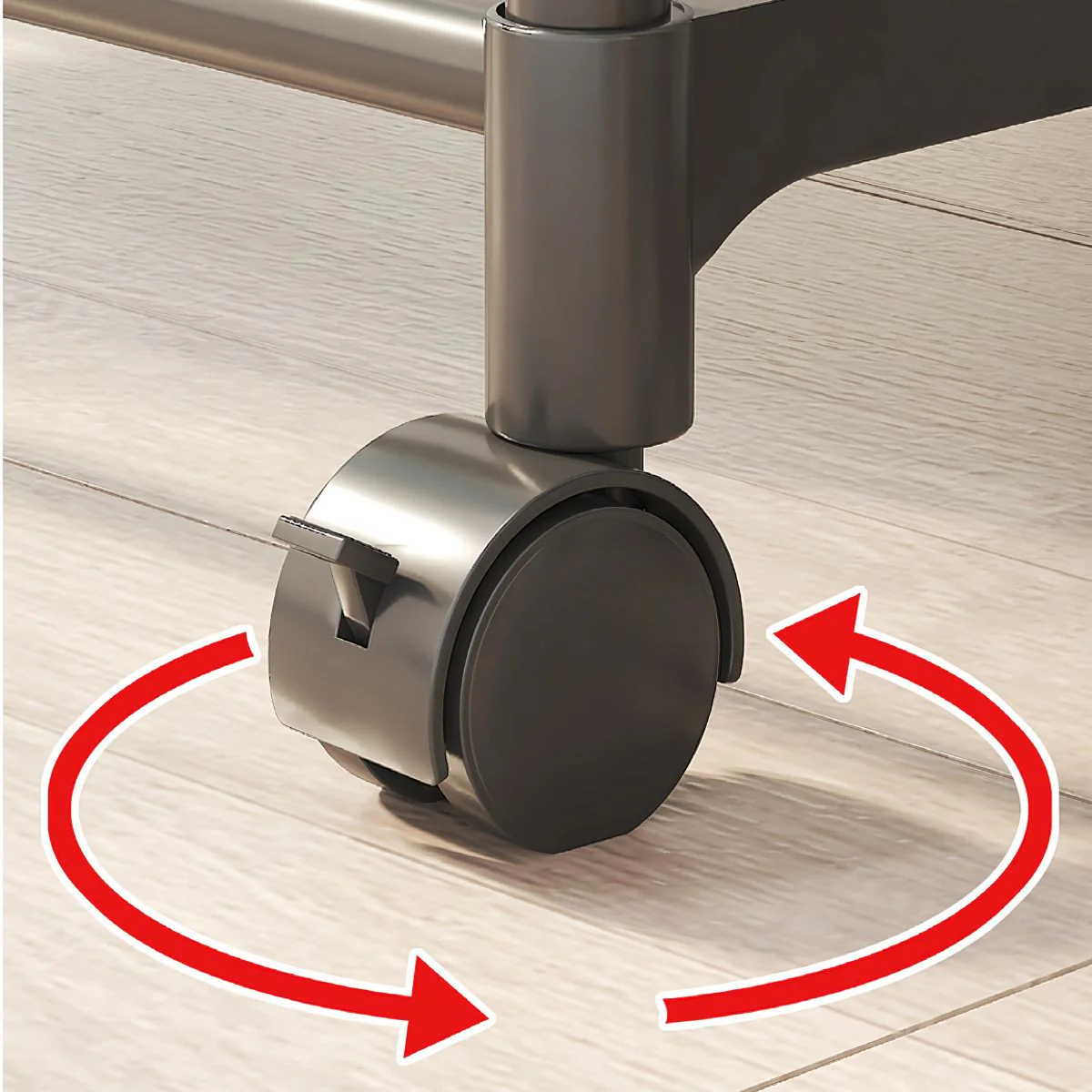 Estante Organizador De 5 Niveles Con Ruedas Para Baño, Cocina O Lavandería. Repisa Para Almacenamiento. 140X50.5X30cm Color Negro. - Image 4