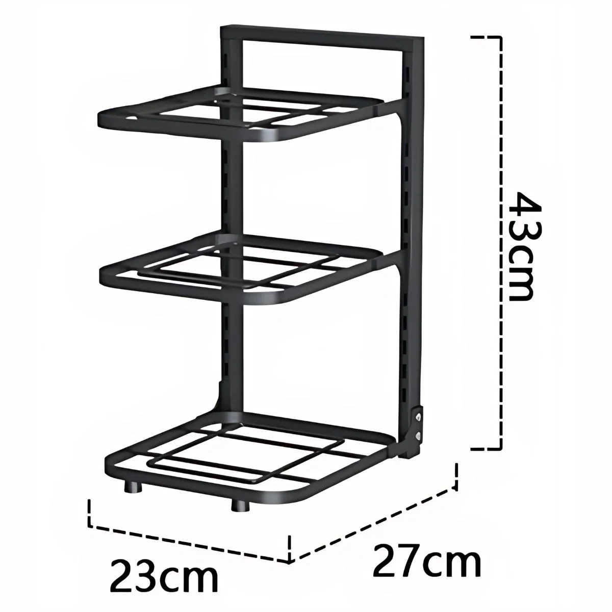 Estante Organizador Vertical. Ideal Para Ollas Y Sartenes. Estantería Ajustable De 3 Niveles. Para Cocina Debajo Del Fregador. Repisa De Almacenamiento. - Image 2