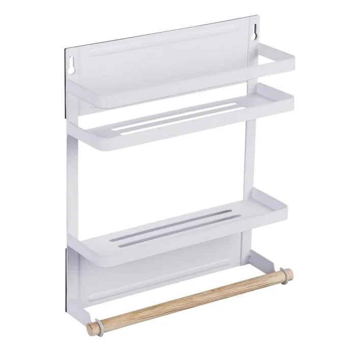 Repisa Organizadora Desmontable Magnética Del Hogar. Color Blanco. - Image 2