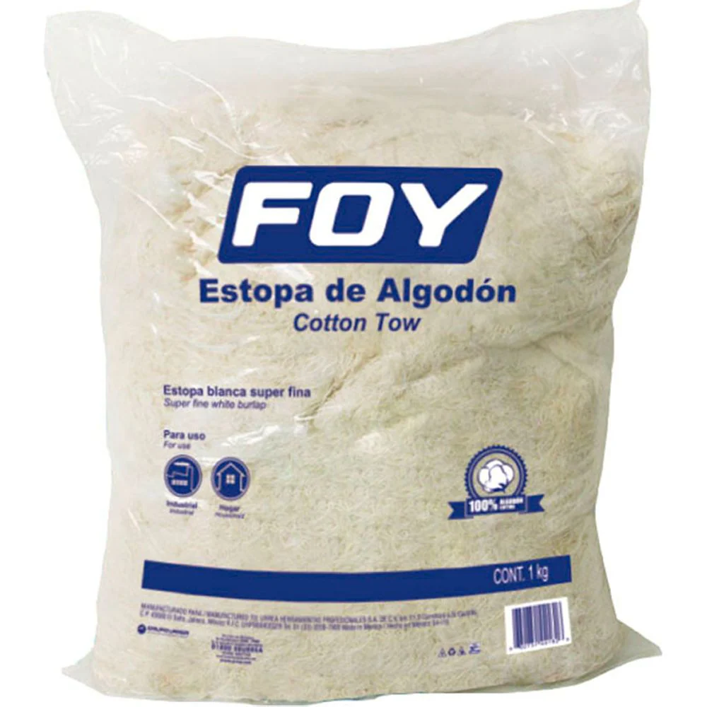 Estopa De Algodón 1 Kg Foy - Image 2