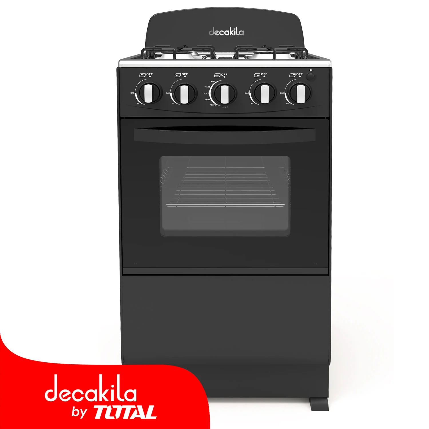 Estufa 20" A Gas Con Horno 50L  Con 4 Quemadores Para Cocina - Image 4