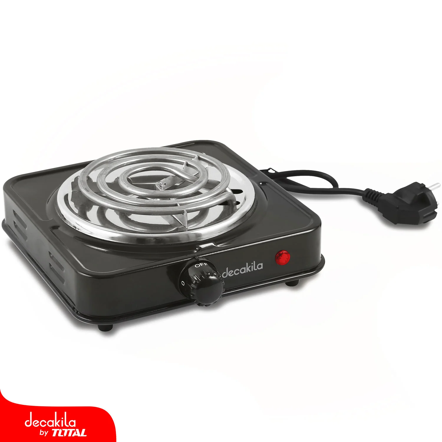 Estufa Eléctrica Portátil De Un Quemador, 1000W, 110V 50/60Hz, 210*240*75Mm - Image 4