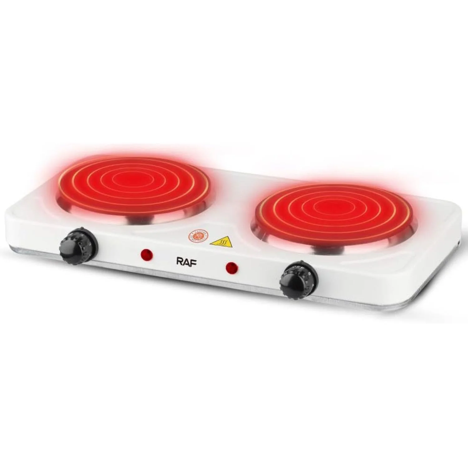Estufa Eléctrica Portátil Doble 1000W + 1000W 110V 60Hz Antiadherente Y Calor Uniforme. Cocina Eléctrica - Image 2