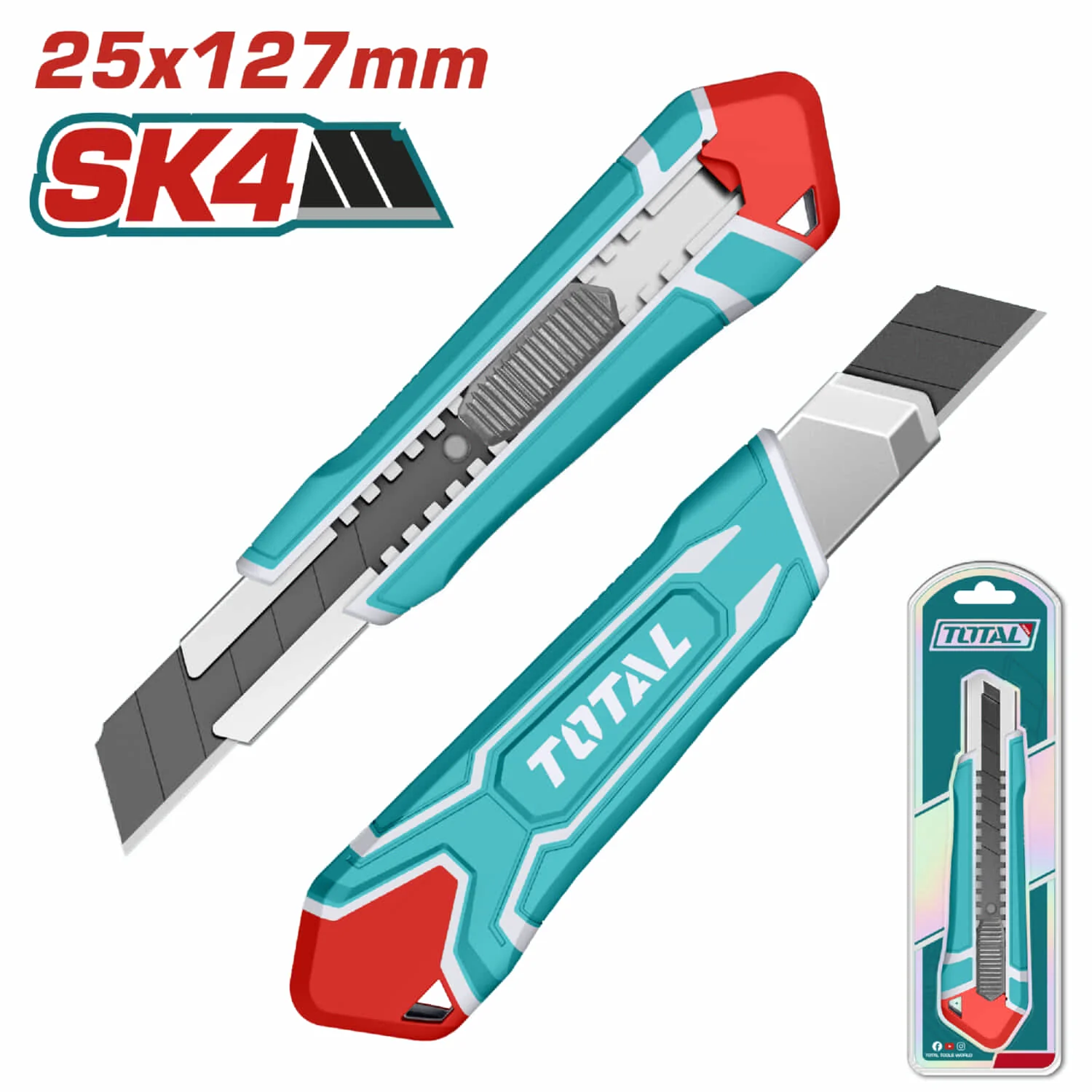 Exacto De 200Mm. Con Cuchillas De 25Mm X 127Mm