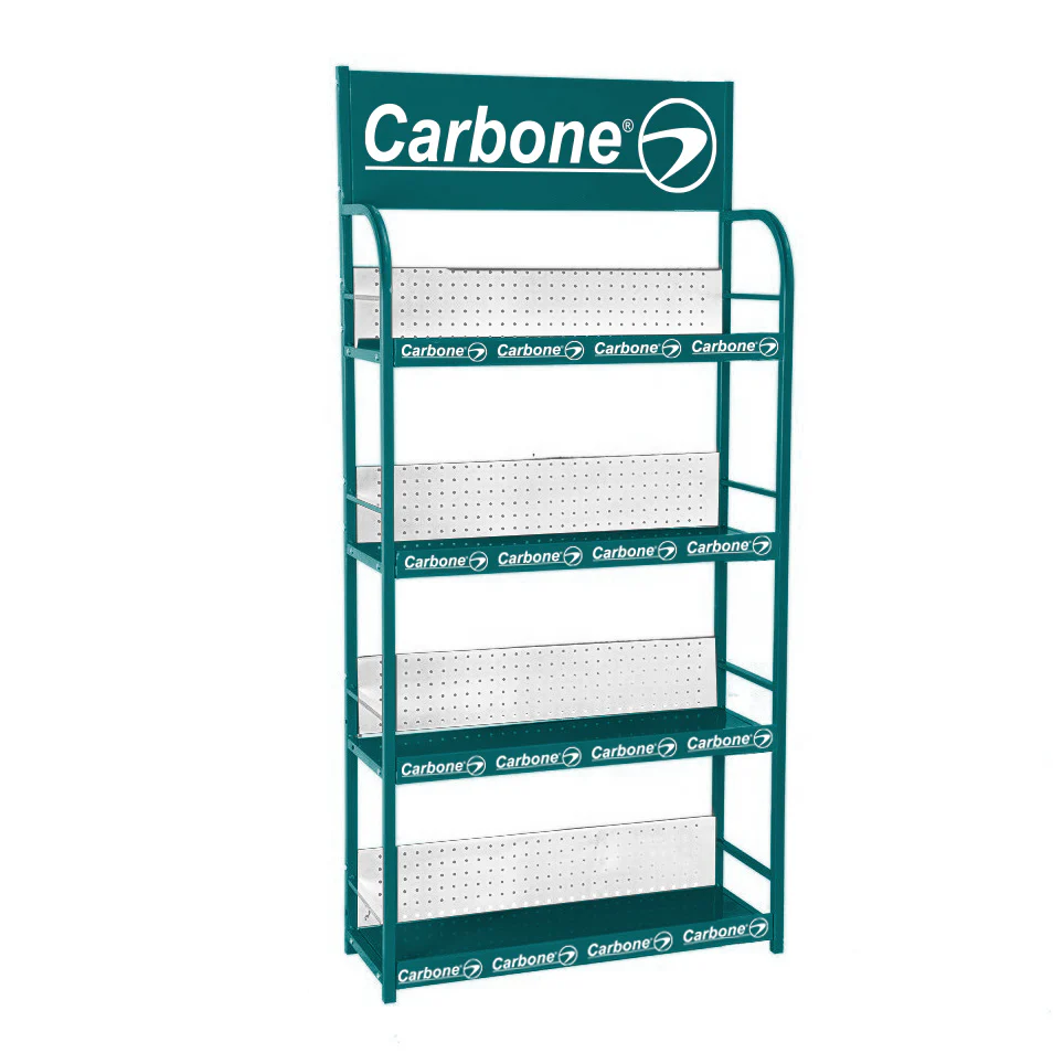 Exhibidor Ferretero Carbone Espray L*A*ALT=800*300*1750Mm. Capacidad 275 Latas Pintura Spray - Image 2