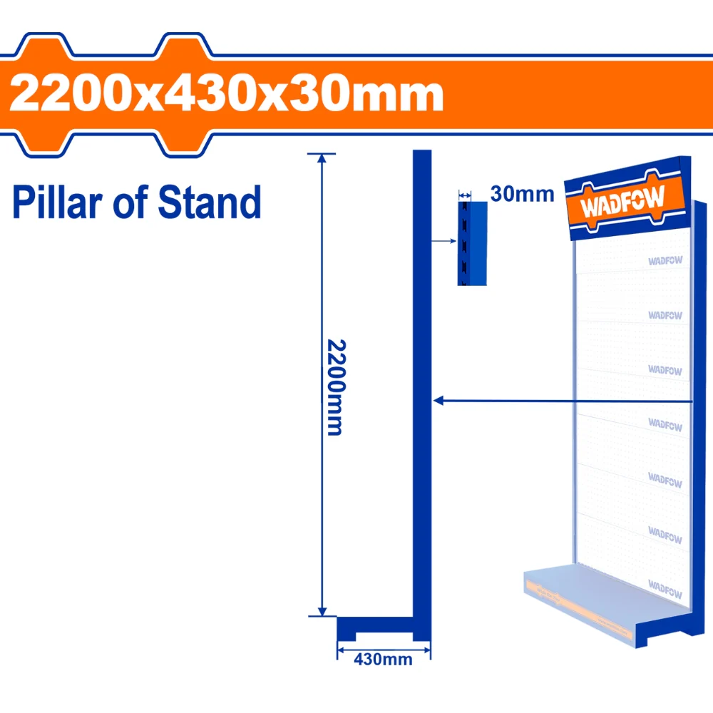 Exhibidor WADFOW WPJ2A01 + WPJ2A02 + WPJ2F04 + WPJ2A03 (Exhibidor De 7) - Image 5