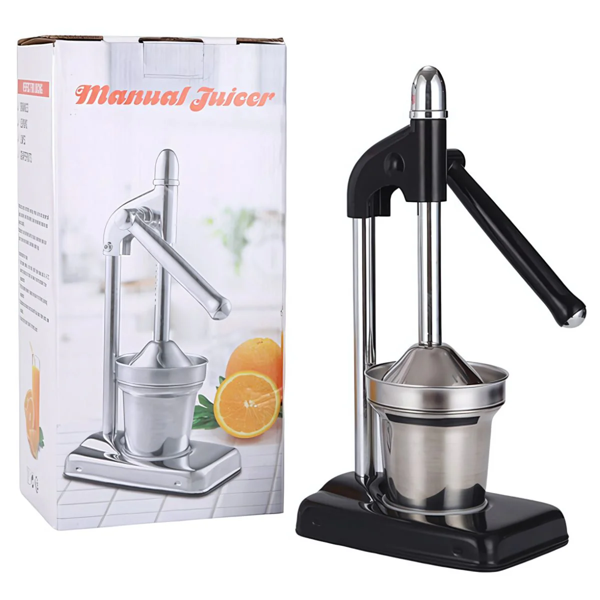Exprimidor De Jugo Manual. Con Mango Largo Para Cocina. Herramienta Extractora De Zumo Naranja A Presión. - Image 5