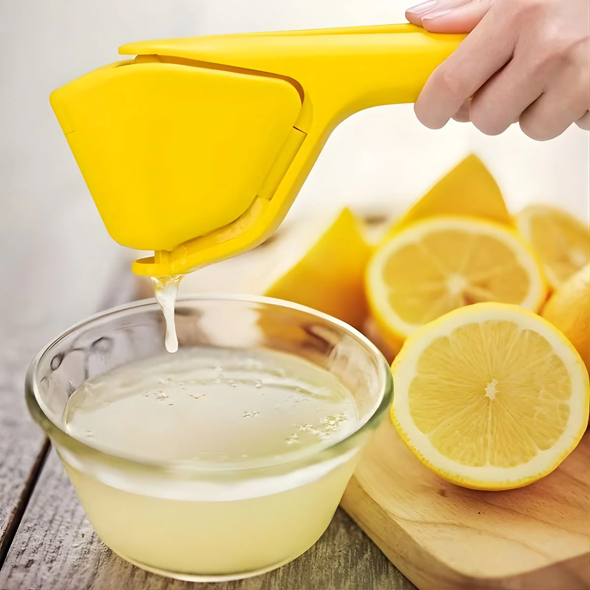 Exprimidor De Jugo Manual Para Limón Y Cítricos. Prensa Plegable Antideslizante Con Filtro Integrado. Herramienta Extractora De Zumo. - Image 3
