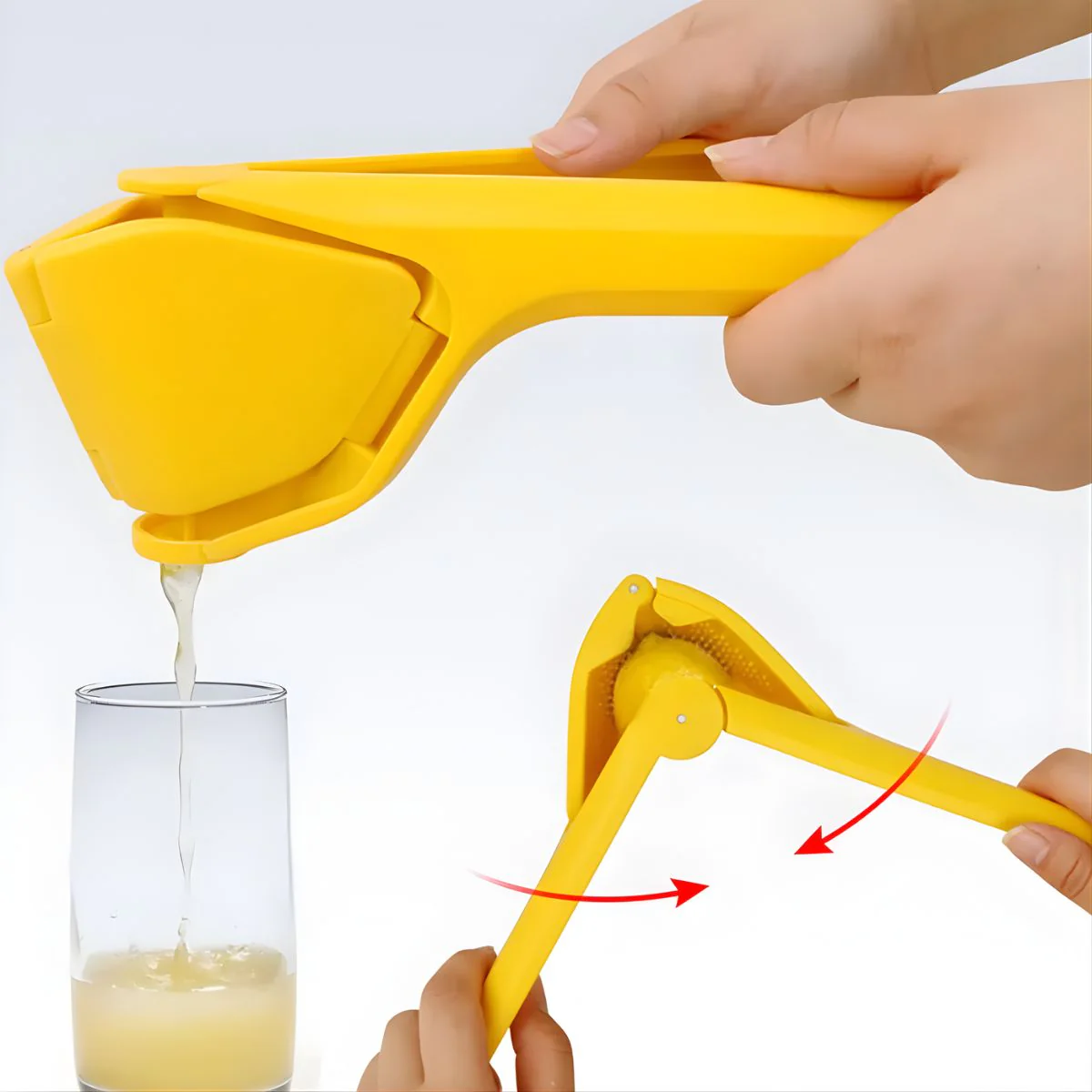 Exprimidor De Jugo Manual Para Limón Y Cítricos. Prensa Plegable Antideslizante Con Filtro Integrado. Herramienta Extractora De Zumo. - Image 5
