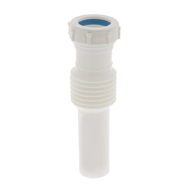 Extensión Flexible De 1-1/4" X 8" Para Tuberías Para Trampas De Desague Lavamanos