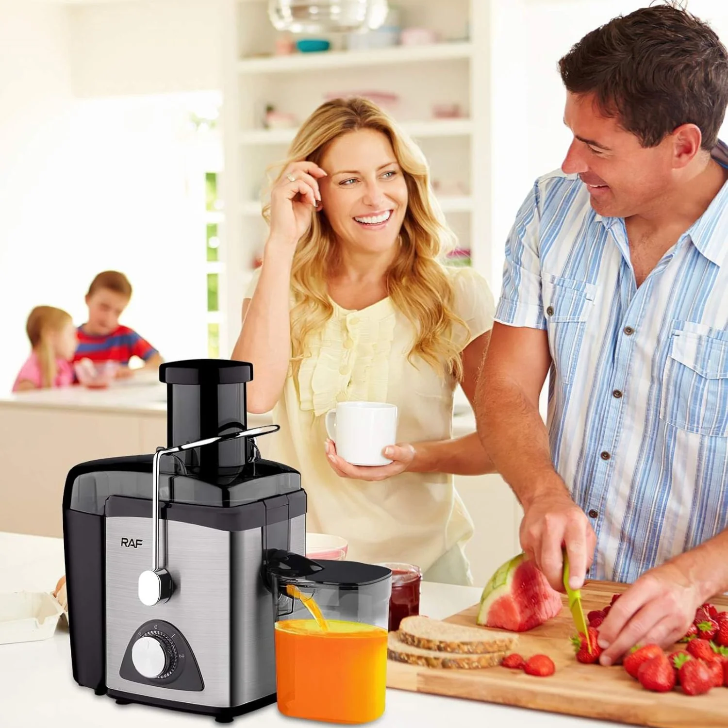 Extractor De Jugos 800W 110V/60Hz Con Jarra 600Ml Y Motor Silencioso.  Extractor Juicer - Image 3
