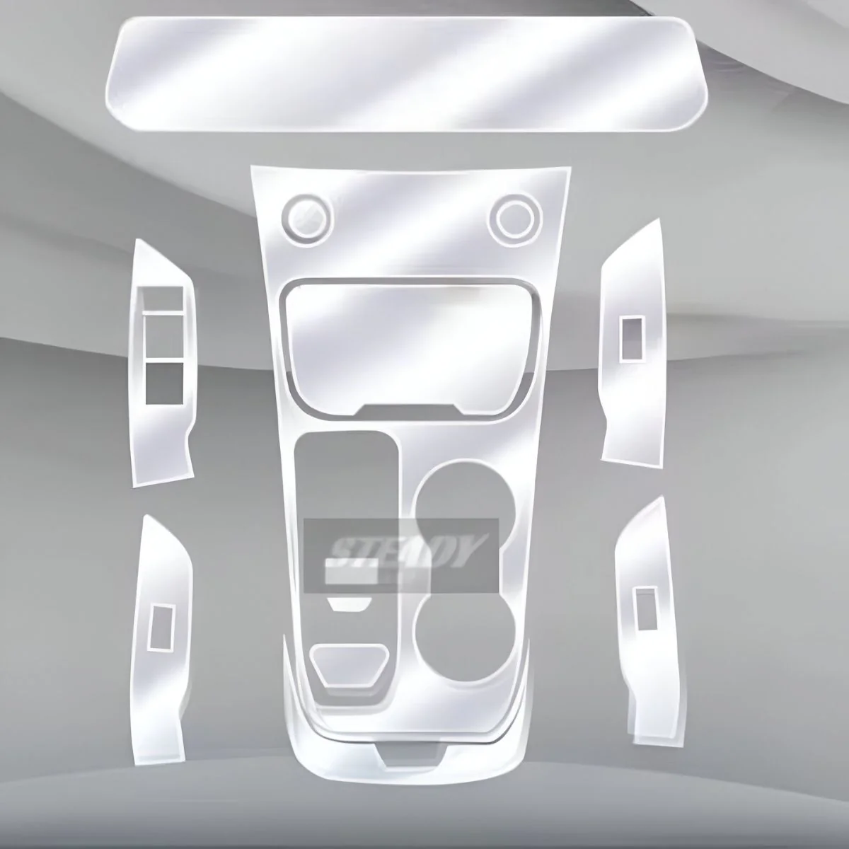 Film Protector Para Interior De Auto Forthing T5 EVO. Proteje La Pantalla Y Consola. - Image 3