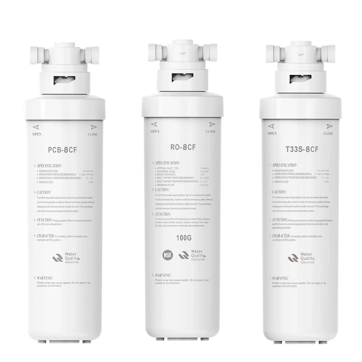 Filtro De Agua Con Osmosis Inversa De 3 Etapas Con Tanque Integrado De 100 Galones Por Día - Image 3