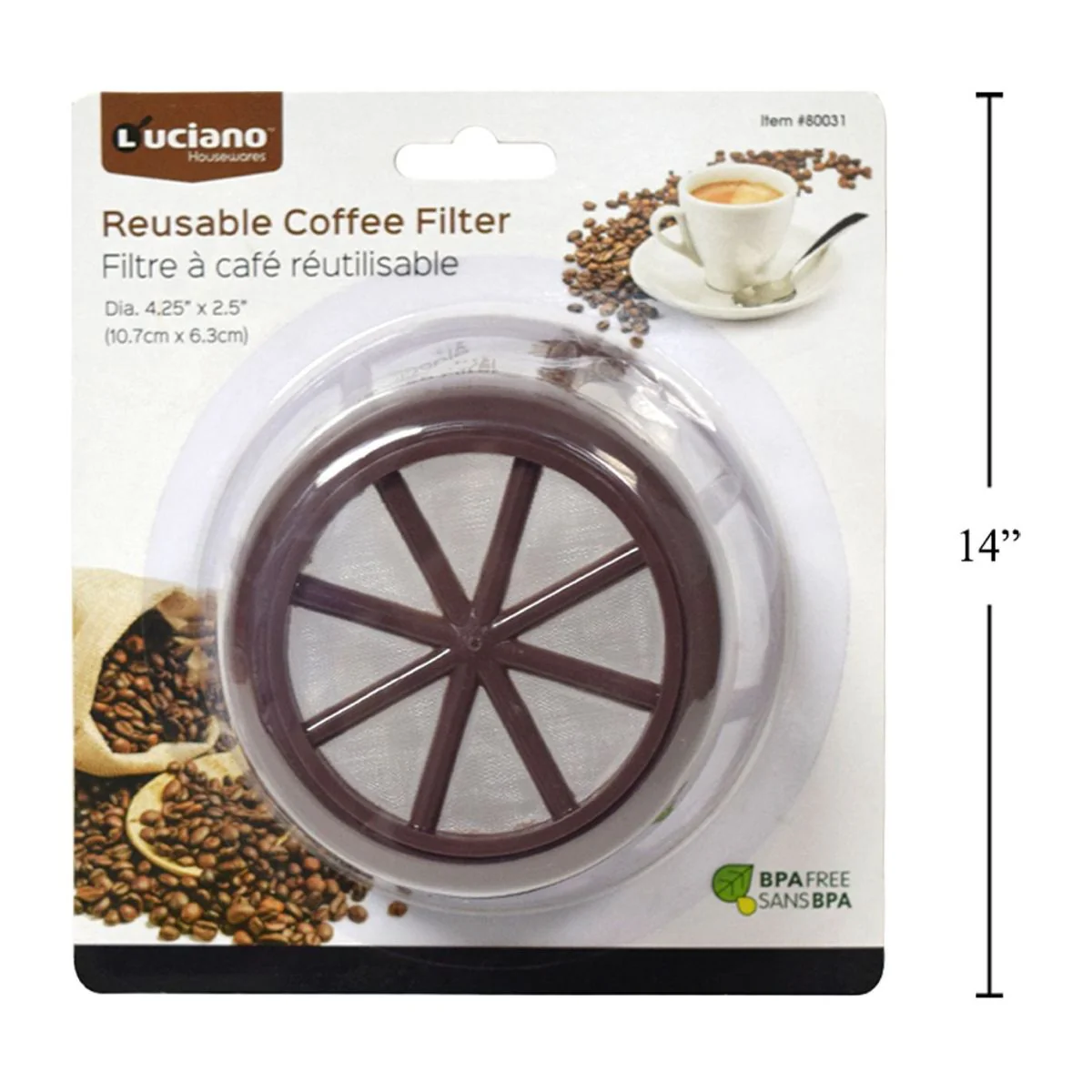 Filtro De Café Reutilizable Luciano, Forma Plana - Image 5